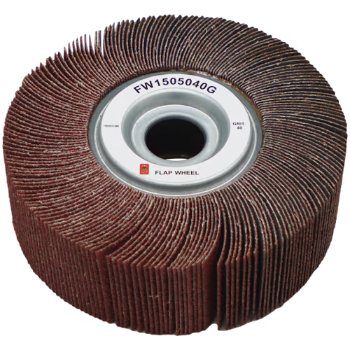 FLAP WHEEL 150 X 50MM 40G FB - 25.4MM BORE - PREMIUM CLOTH (185 FLAPS)