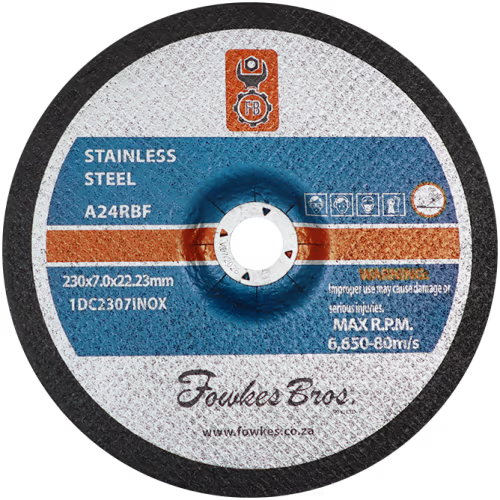 GRINDING DISC S/S 230 X 7.0 FB - FOR STAINLESS STEEL