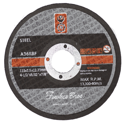 CUT OFF STEEL 115X2.5X22 FB - STEEL CUTTING