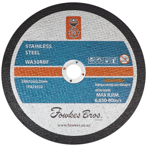 CUT OFF S/S 230X3.2X22 FB - STAINLESS STEEL