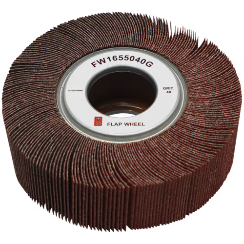 FLAP WHEEL 165 X 50MM 40G FB - 44.0MM BORE - PREMIUM CLOTH (215 FLAPS)