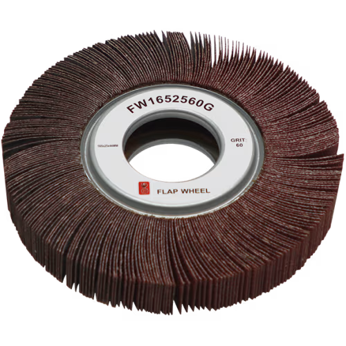 FLAP WHEEL 165 X 25MM 60G FB - 44.0MM BORE - PREMIUM CLOTH (230 FLAPS)