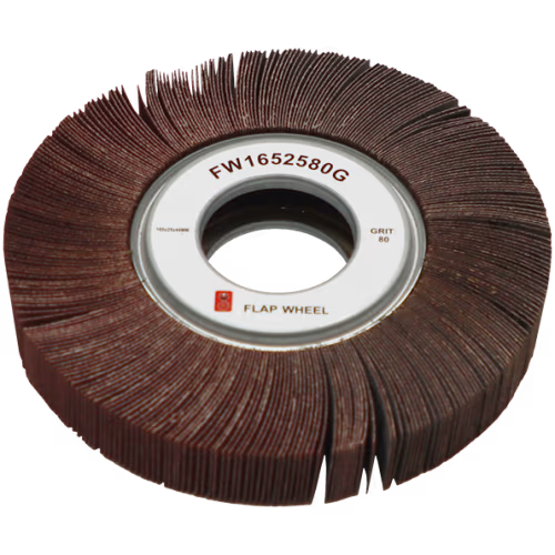 FLAP WHEEL 165 X 25MM 80G FB - 44.0MM BORE - PREMIUM CLOTH (265 FLAPS)