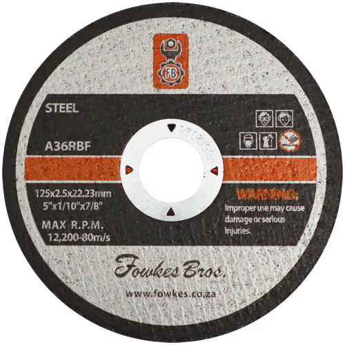 CUT OFF STEEL 125X2.5X22 FB - STEEL CUTTING