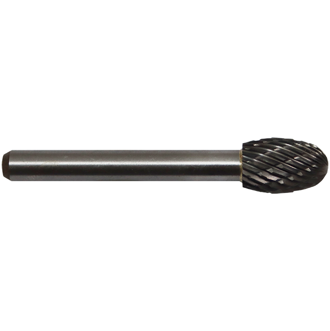 BURR TCT E OVAL 10MM FB - 10 X 16MM (TRE-Z6) - 6MM SHANK