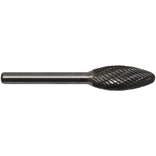 BURR TCT H FLAME 12MM RHODIUS - 12 X 32MM (H FLAME-Z6) - 6MM SHANK